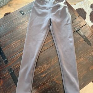 Women's Soft Clouds Gray Leggings M